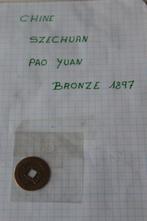 PAO YUAN Szechuan bronze 1897, Timbres & Monnaies, Bronze, Enlèvement ou Envoi