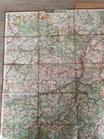 Kaart België oost, Ophalen of Verzenden, 1800 tot 2000, België, Landkaart