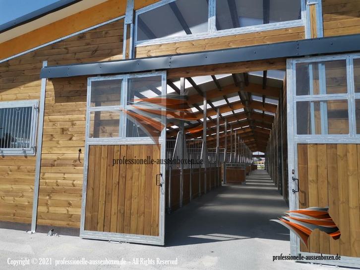 Paardenstal en Buitenbox - Schuilplaats en Paardenbox, Dieren en Toebehoren, Stalling en Weidegang, Opfok, Stalling, Weidegang