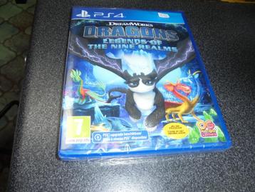 Playstation 4 Dragons Legends of the nine Realms nieuw seale