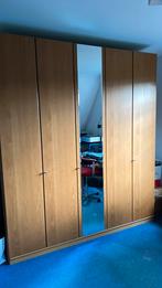 Praktische ruime licht houten Hulsta kleerkast te koop, Huis en Inrichting, Kasten | Kleerkasten, Ophalen, 200 cm of meer, Zo goed als nieuw