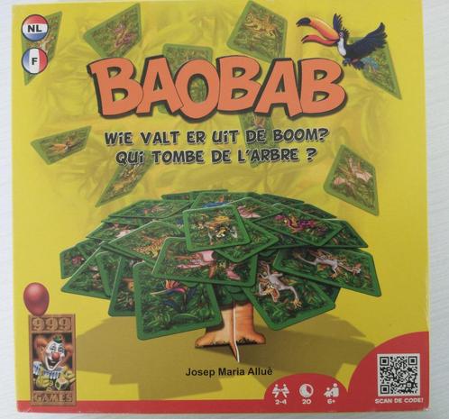 Baobab - 999 Games, Hobby en Vrije tijd, Gezelschapsspellen | Kaartspellen, Gebruikt, Een of twee spelers, Drie of vier spelers