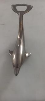 Metalen flesopener in de vorm van een dolfijn, Ophalen of Verzenden