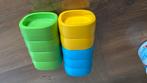 Spacebabies bedblokken los per stuk 2€ te kp geel groen blau, Kinderen en Baby's, Ophalen, Gebruikt