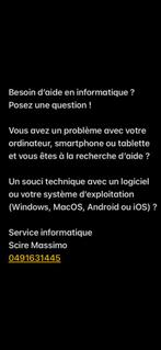 Besoin d’aide en informatique  ?, Ophalen, Zo goed als nieuw, Word, MacOS