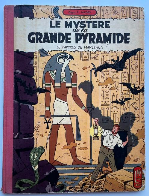 1959 Le mystère de la grande pyramide BLACK&MORTIMER Lombard, Livres, BD, Utilisé, Une BD