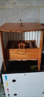 Cage     pour pinson, Enlèvement