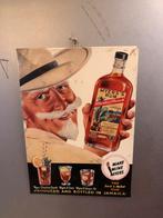 Enseigne publicitaire glacoïde MIJERS'S RUM - 1960, Utilisé, Enlèvement ou Envoi, Panneau publicitaire