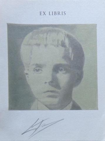 LUC TUYMANS / THE VALLEY / EX-LIBRIS / 14x10cm / SIG / 2014 beschikbaar voor biedingen