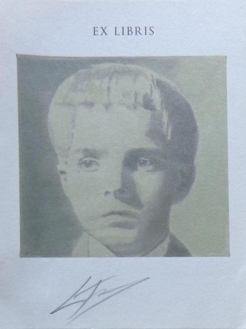 LUC TUYMANS / THE VALLEY / EX-LIBRIS / 14x10cm / SIG / 2014, Antiek en Kunst, Kunst | Litho's en Zeefdrukken, Ophalen of Verzenden