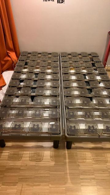 2 Elektrische lattenbodems Tempur 160x200 beschikbaar voor biedingen