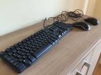 Clavier + 2 souris, Gebruikt, Toetsenbord en muis-set, Azerty, Ophalen of Verzenden