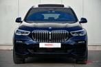 BMW X5 xDrive 45e M Sport l Sky Lounge l Laserlicht, Auto's, Gebruikt, Blauw, Leder, Bedrijf