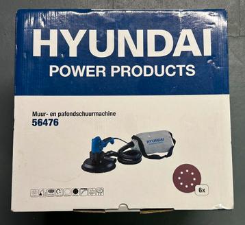 Hyundai muur- en plafondschuurmachine, Enlèvement, Utilisé, 600 à 1200 watts