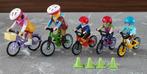 playmobil vijf fietsers, Kinderen en Baby's, Speelgoed | Playmobil, Ophalen of Verzenden, Gebruikt