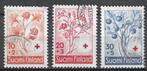 Finland 1958 - Yvert 477-479 - Rode Kruis - Bessen (ST), Postzegels en Munten, Postzegels | Europa | Scandinavië, Finland, Verzenden