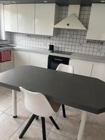 Keukentafel, Huis en Inrichting, Tafels | Eettafels, Ophalen, Overige materialen, Gebruikt, 50 tot 100 cm