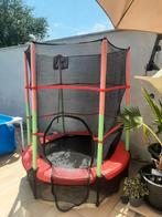 Tuintrampoline met veiligheidsnet tot 150 kg, Kinderen en Baby's, Speelgoed | Buiten | Trampolines, Ophalen of Verzenden, Zo goed als nieuw