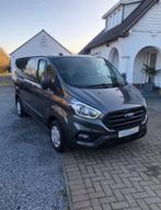 Ford Transit Custom 2021 65000KM L1-H1 131PK, Auto's, Ford, Euro 6, Bedrijf, Grijs, Centrale vergrendeling