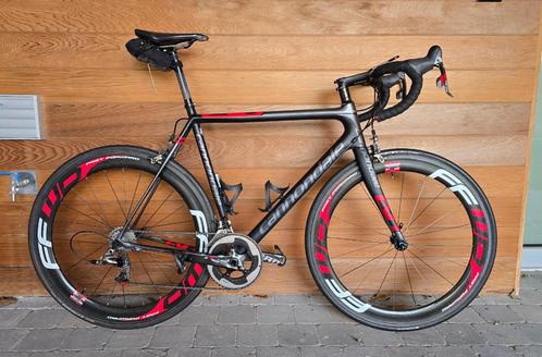 Cannondale Super Six 56 Sram Scott Giant Trek Ridley Merckx, Fietsen en Brommers, Fietsen | Racefietsen, Zo goed als nieuw, Meer dan 20 versnellingen