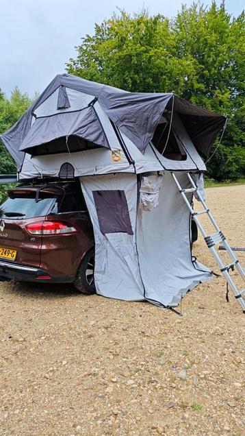 Daktent en luifel  160x220 cm bijna nieuw  beschikbaar voor biedingen