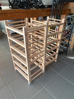 4 modules de rangement bouteilles, Maison & Meubles, Enlèvement, Comme neuf, Bois