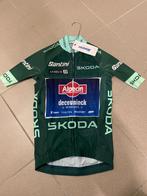 Originele groene wielertrui Kaden Groves Vuelta 2023 Mesh, Ophalen of Verzenden, Nieuw, Kleding