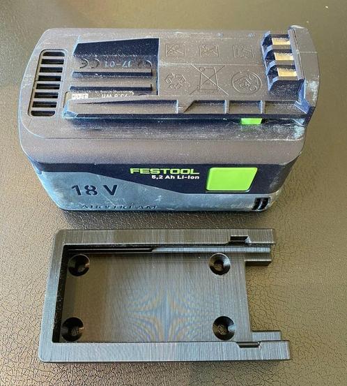 Festool 18V batterij houder, Bricolage & Construction, Outillage | Pièces de machine & Accessoires, Neuf, Enlèvement ou Envoi