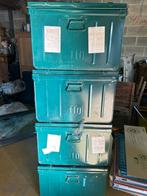 Malle de cantine en metal 110cm et une de 80 cm, Maison & Meubles, Enlèvement, Comme neuf, Métal