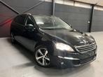 Peugeot 308 1.2i, bj2016, 115.000km, Keuring VVK, Auto's, Voorwielaandrijving, Stof, Euro 6, Zwart