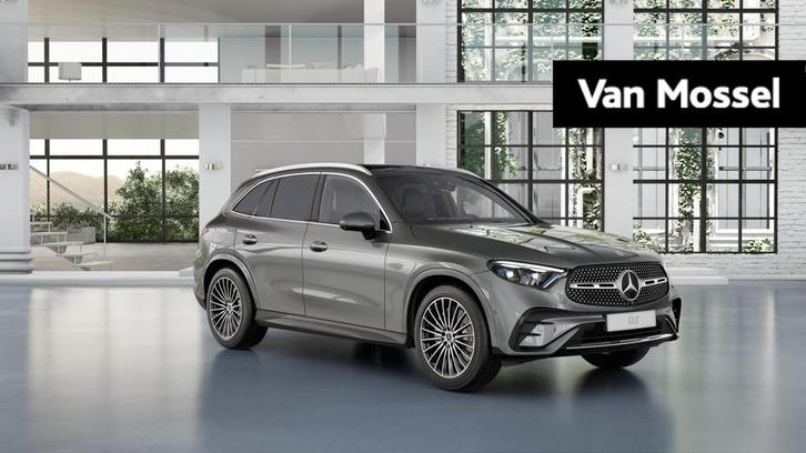 Mercedes-Benz GLC 300 de 4M AMG Line + PANO DAK + LEDER + DI, Auto's, Mercedes-Benz, Bedrijf, Te koop, GLC, 360° camera, 4x4, Adaptive Cruise Control