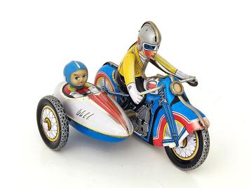 moteur en étain avec side-car, Enlèvement ou Envoi