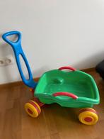 Speelgoed bolderkar, Ophalen, Gebruikt