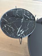 Bijzettafel zuiver Cupid, Minder dan 55 cm, Gebruikt, Rond, Glas