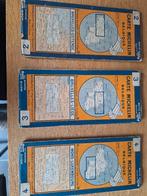 Vintage Carte Michelin, 3 stuks, Enlèvement, Utilisé