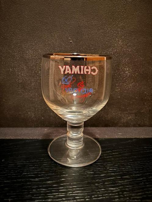 Galopin chimay vélo club momignies, Collections, Verres & Petits Verres, Comme neuf, Verre à bière