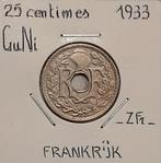 France 25 centimes 1933 (395), Enlèvement ou Envoi, Monnaie en vrac, France