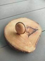 Statement ring/ rond/ Kruidvat, Handtassen en Accessoires, Beige, Ophalen of Verzenden, Dame, Kleiner dan 17