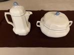 Porseleinen Koffiepot en Soepterrine, Antiek en Kunst, Antiek | Servies compleet, Ophalen