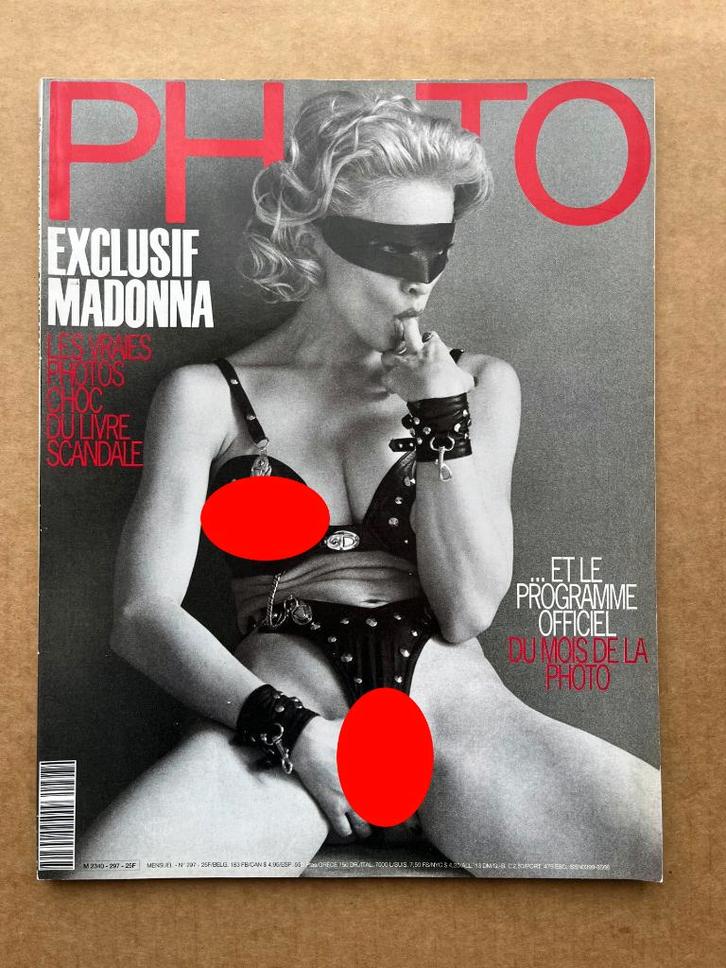 PHOTO Magazine - Madonna exclusif - No297 - 1992, Livres, Art & Culture | Photographie & Design, Envoi