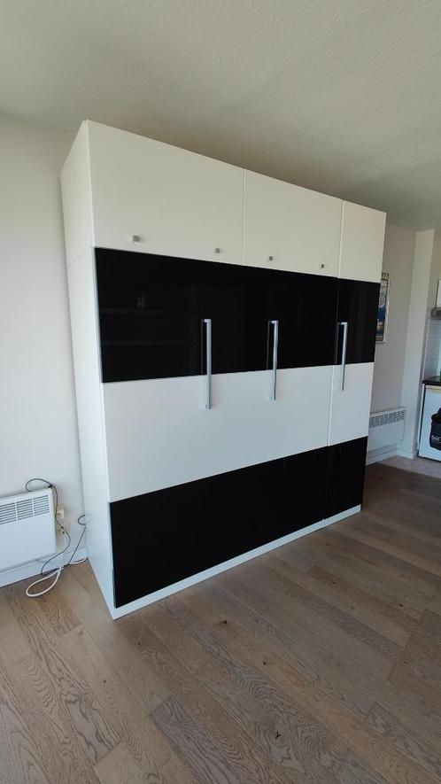 Kastbed 2-personen, Huis en Inrichting, Slaapkamer | Bedden, Gebruikt, Twijfelaar, 140 cm, 200 cm, Wit, Ophalen
