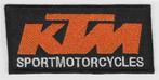 KTM Sportmotorcycles stoffen opstrijk patch embleem #1, Motos, Accessoires | Autre, Neuf