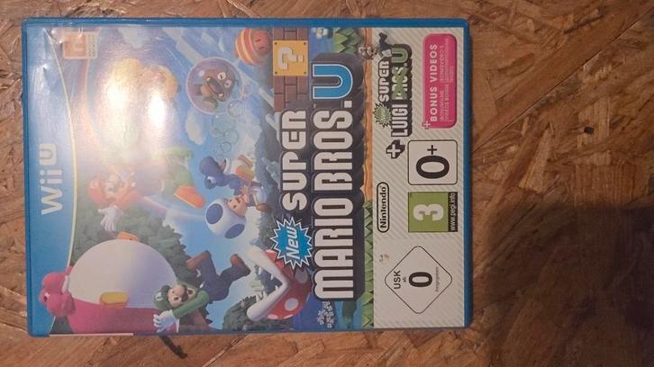 New Super Mario Bros. U + New Super Luigi U Bundle, Wii U, Games en Spelcomputers, Games | Nintendo Wii U, Zo goed als nieuw, Platform