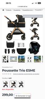 Kinderkraft trio esme zwarte kinderwagen, Ophalen, Nieuw, Kinderwagen