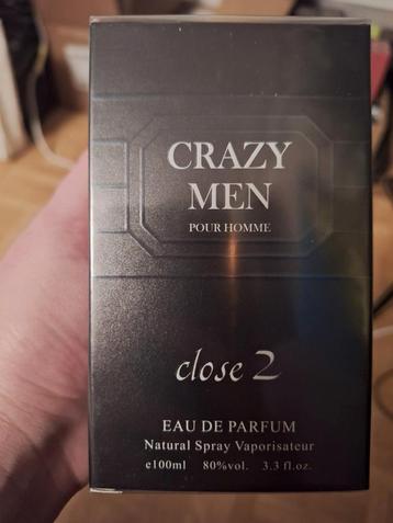 Crazy Men Close 2 Eau de Parfum voor Heren (100 ml) beschikbaar voor biedingen