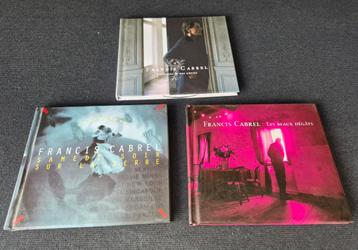 Francis Cabrel 3 originele cd-doos  beschikbaar voor biedingen