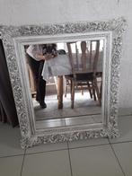 spiegel beige gepatineerd, Enlèvement, Utilisé, 100 à 150 cm, Rectangulaire