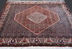 Veritable tapis persan Bidjar Tekab Boukan-  205 cm x 205 cm, Maison & Meubles, Comme neuf, Crème, 200 cm ou plus, Carré