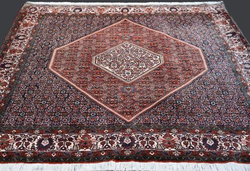 Veritable tapis persan Bidjar Tekab Boukan-  205 cm x 205 cm, Maison & Meubles, Ameublement | Tapis & Moquettes, Comme neuf, 200 cm ou plus