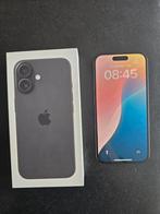 Iphone 16 zwart, nieuw 2 weken oud. Met factuur, Telecommunicatie, Mobiele telefoons | Apple iPhone, Ophalen of Verzenden, Zo goed als nieuw